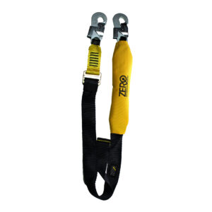 Kattsafe 2.0m Adjustable Webbing Snap Hook Lanyard