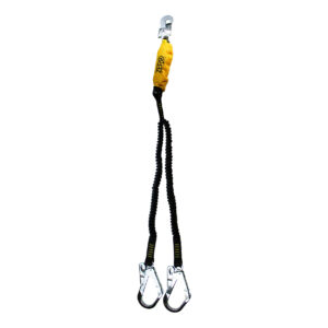 Kattsafe 2.0m Energy Absorbing Double Scaffold Hook Lanyard